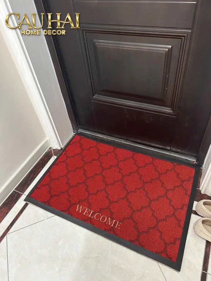 Thảm Ngăn Bụi Rouge Avalon Bienvenue 80X110-CẬU HAI HOME DECOR