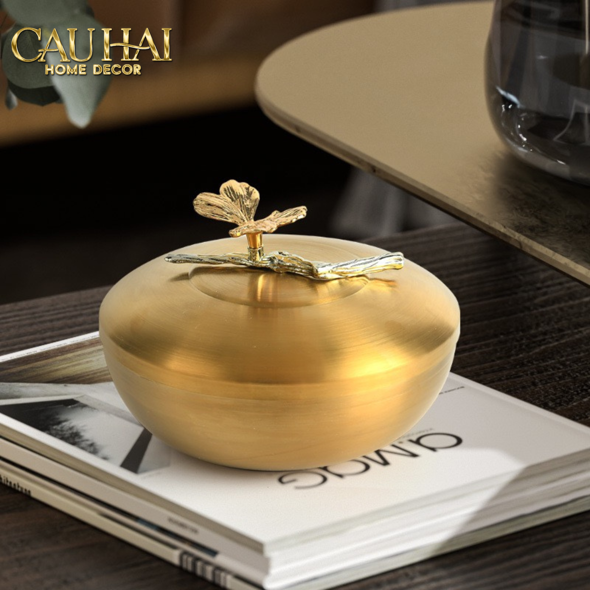 HOME COUTURE - SET 2 LỌ BRASSON LUMIÈRE PAPILLON