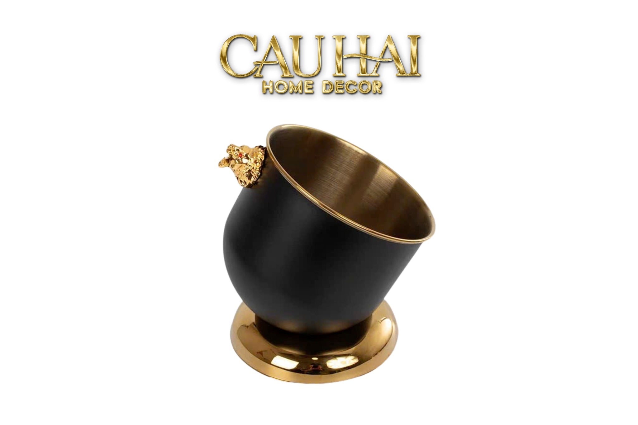Home Couture - Xô Đá Phantom Oblique Roar Ice Bucket 2L-CẬU HAI HOME DECOR