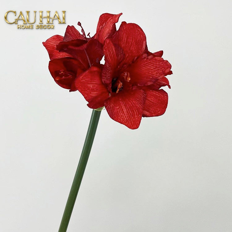 CÀNH HOA HUỆ TỨ PHƯƠNG - SCARLET-CẬU HAI HOME DECOR