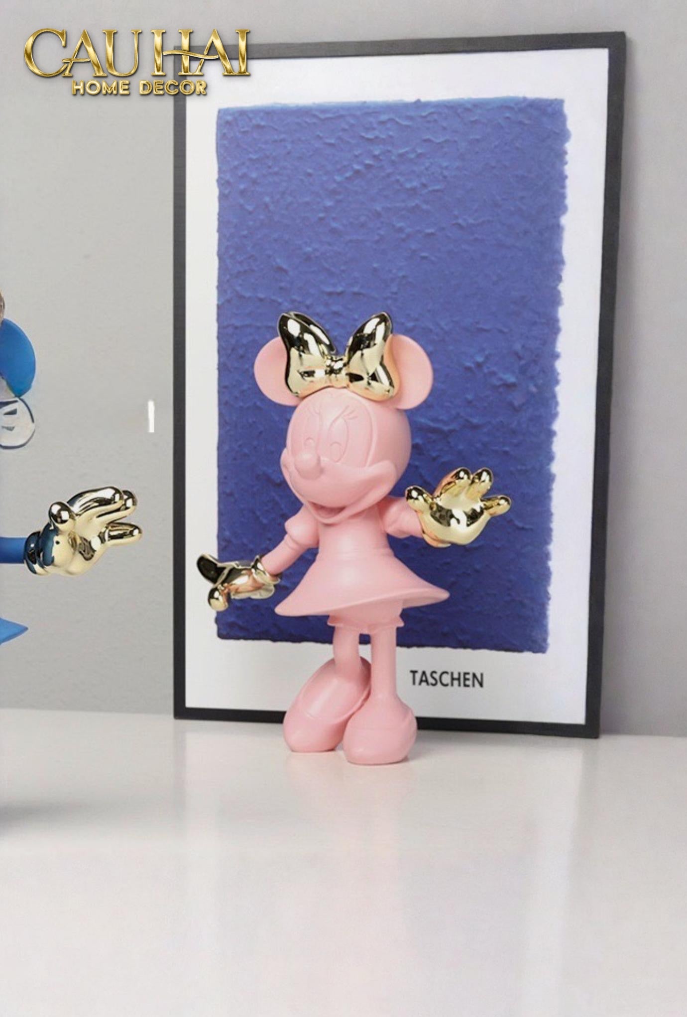 TƯỢNG MINNIE PINKYBOO H29-CẬU HAI HOME DECOR