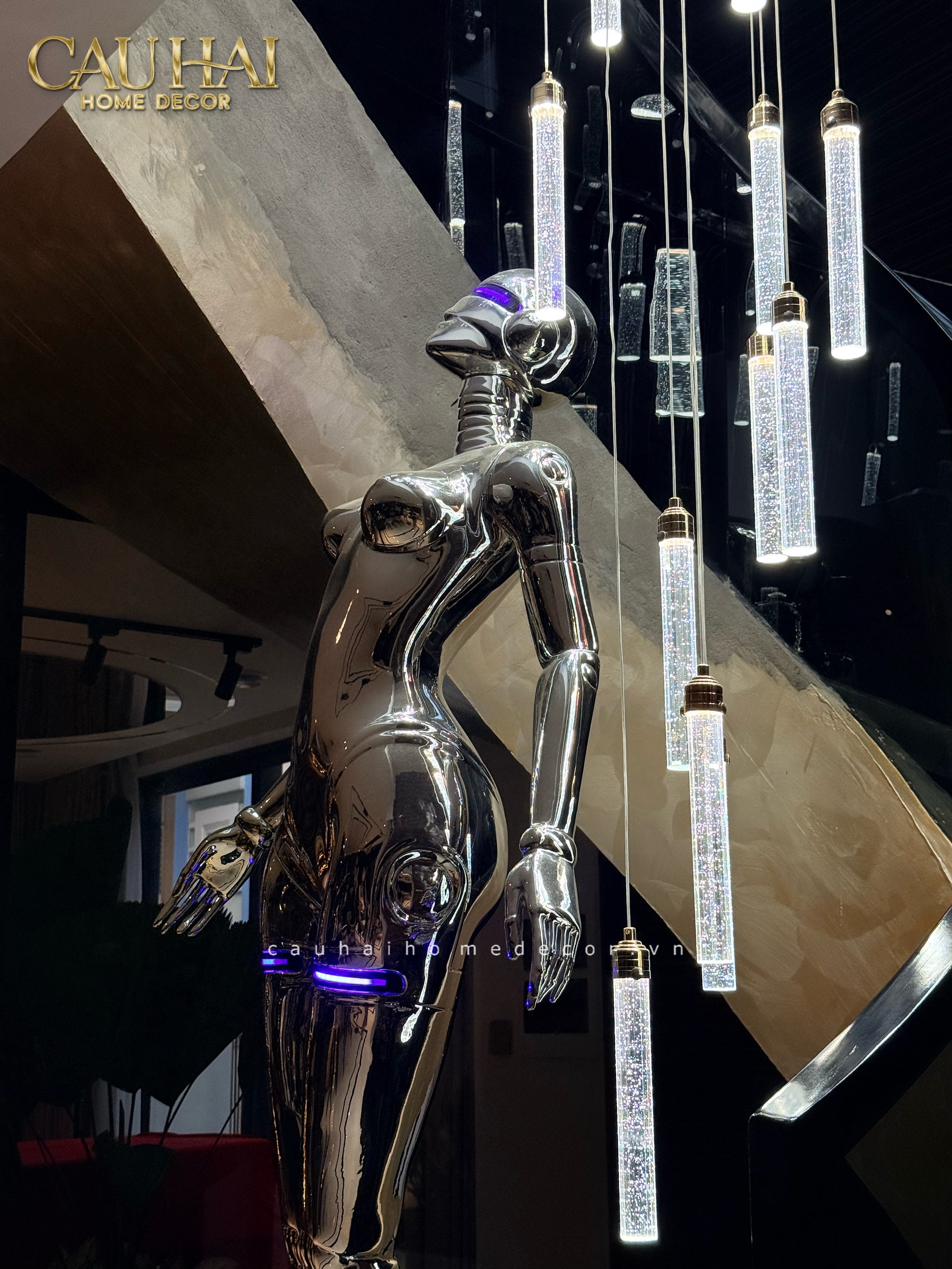 Home Couture - Tượng Cyber Illumina H207-CẬU HAI HOME DECOR