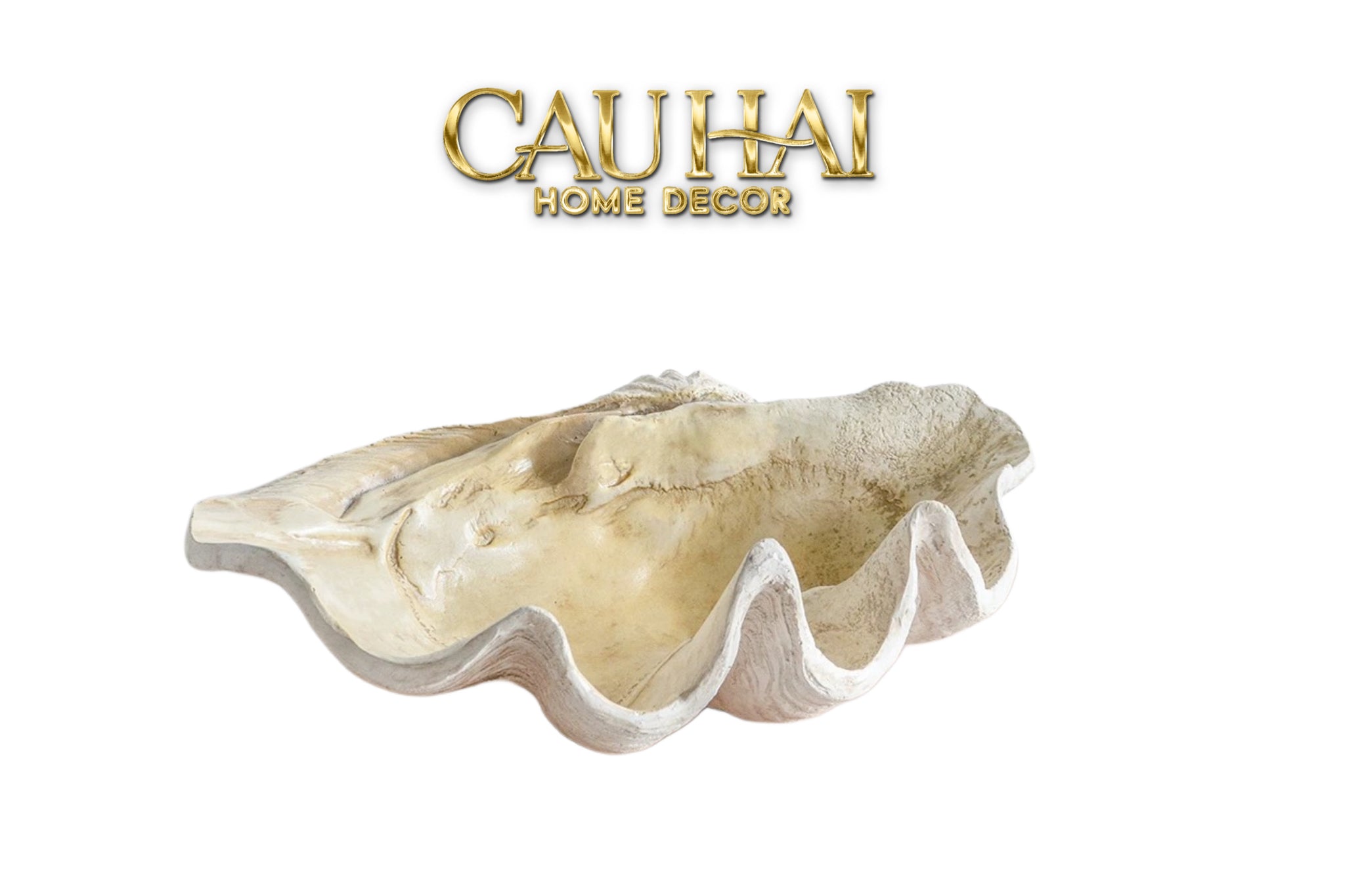 HOME COUTURE - KHAY VỎ SÒ MIRAGE PEARL  SEASHELL TRAY D33