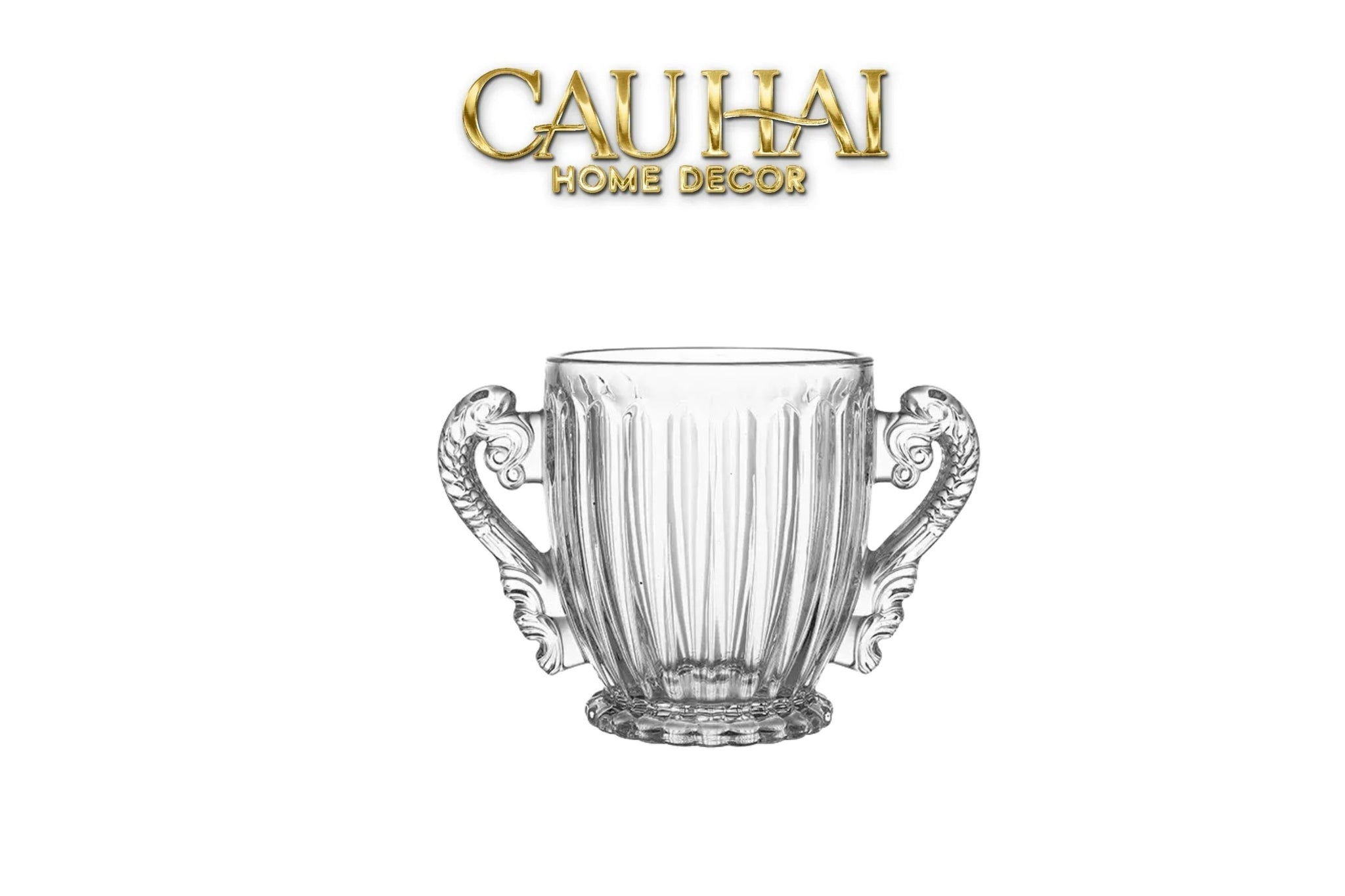 Xô Đá Thuỷ Tinh Trophy Goblet Clear