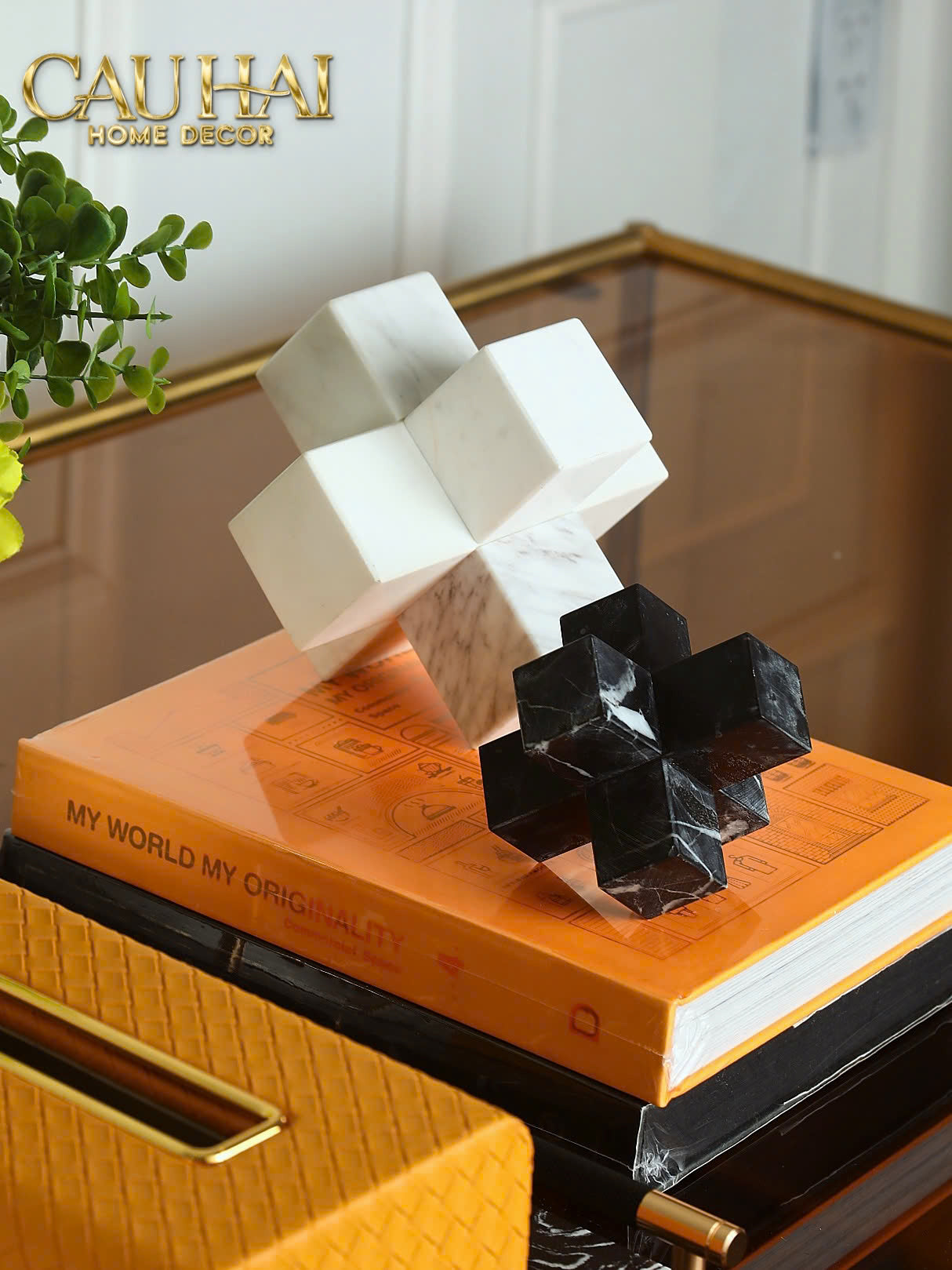 HOME COUTURE - SET TƯỢNG MARBLE CROSS REFLECTION - SS25