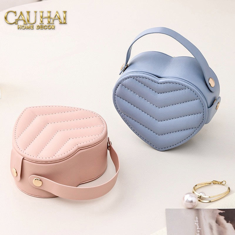 HAUTE FOLIE - HỘP TRANG SỨC MINI D'AMOUR CREAMY PEACH-CẬU HAI HOME DECOR