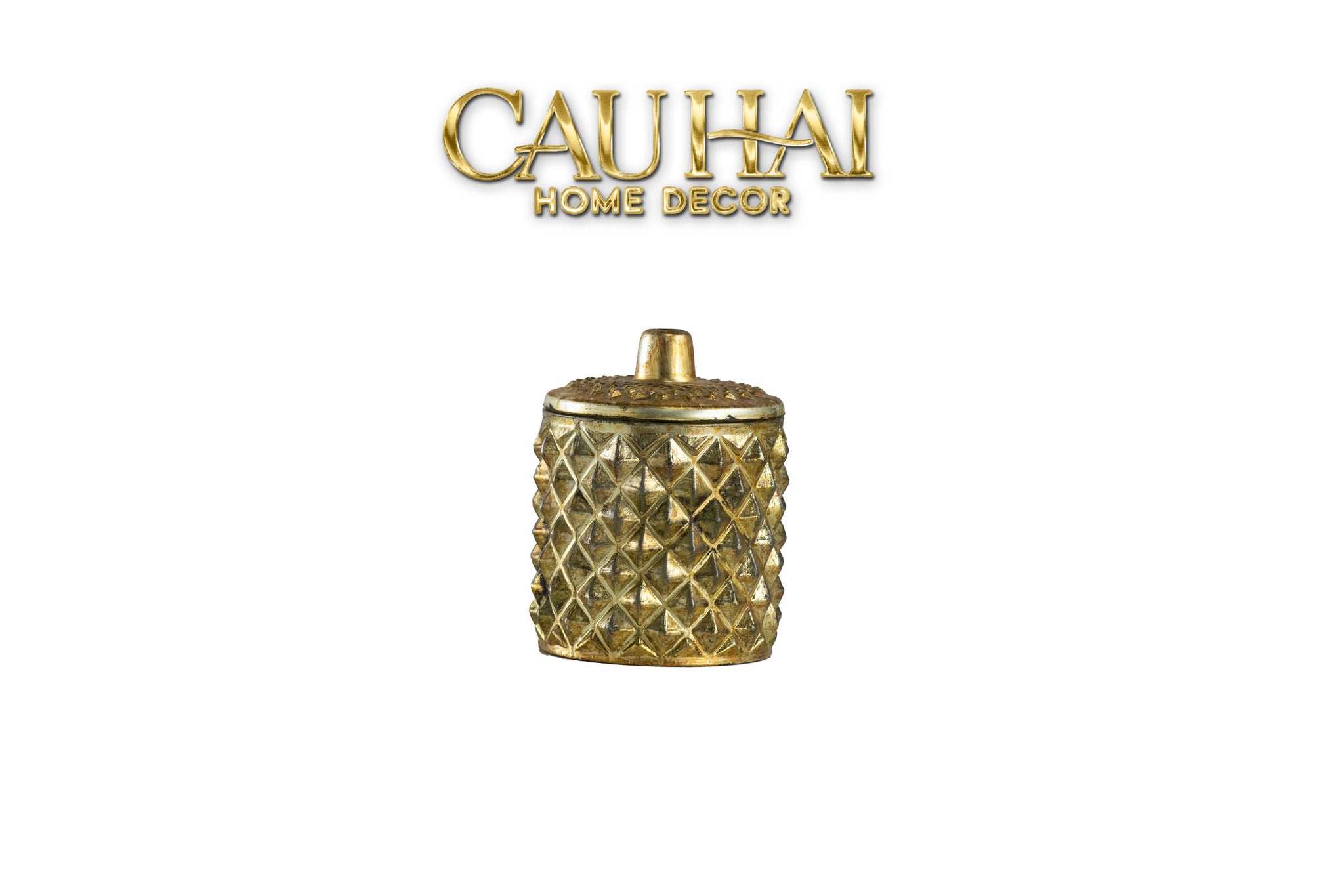 HOME COUTURE - LỌ NẾN BRASSON GOTHIC CITRUS & CEDAR SCENTED CANDLE