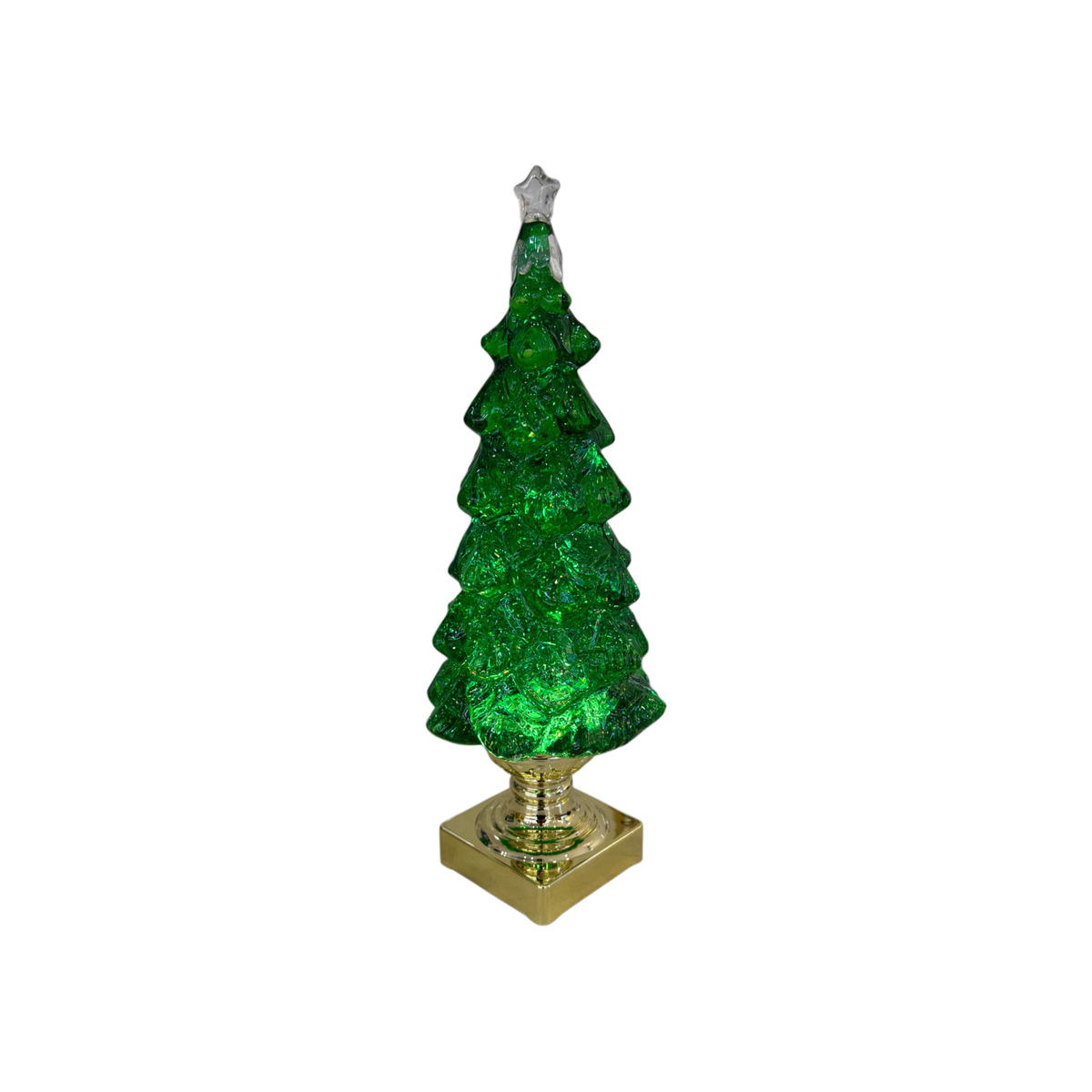 Fêtes Couture - Tượng Cây Thông Noel Acrylic Sapin Givré Emerald D'Or H35-TRANG TRÍ GIÁNG SINH-CẬU HAI HOME DECOR-CẬU HAI HOME DECOR