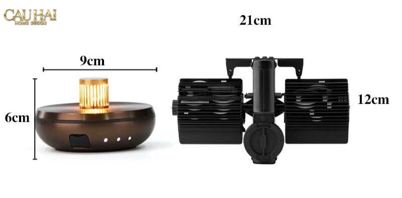 Đồng Hồ Lật & Đèn Ngủ Zénith Retro Clock & Lamp-CẬU HAI HOME DECOR