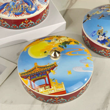 Tết Couture - Hộp Bánh Mứt Hy Nguyệt Đình D22