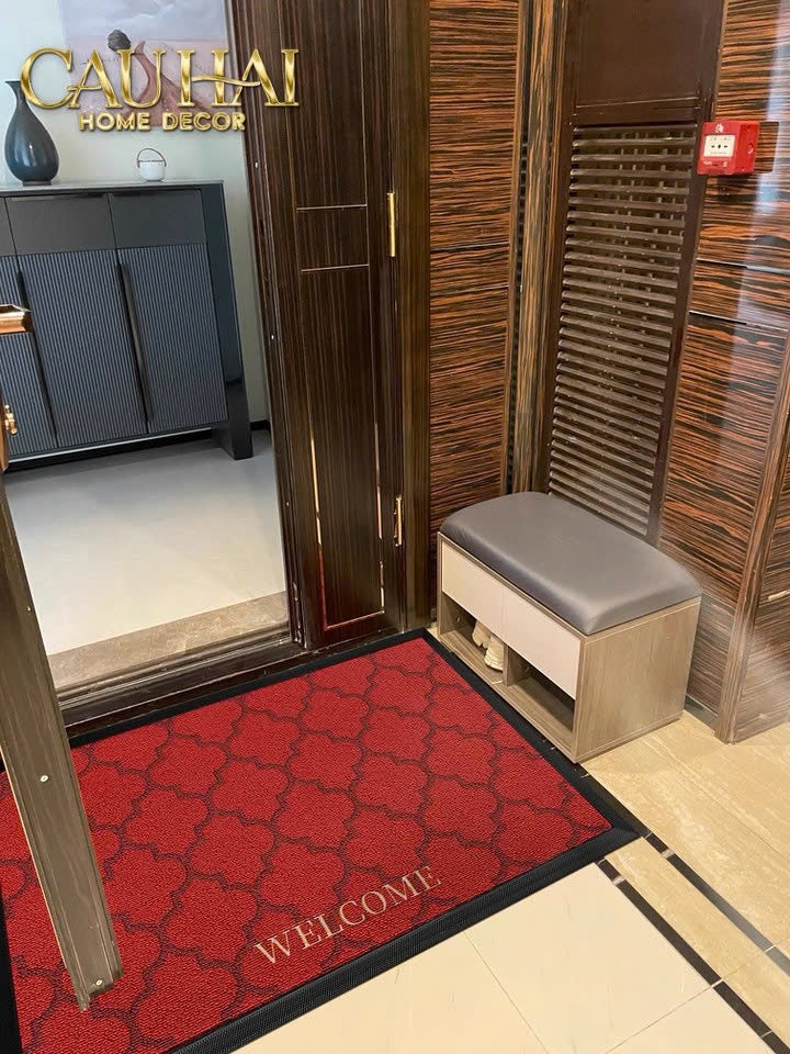 Thảm Ngăn Bụi Rouge Avalon Bienvenue 80X110-CẬU HAI HOME DECOR
