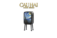 Maison Couture - Thùng Rác Mr Bin Automatic TV Van Gogh Version Limited 20L 31.4x65