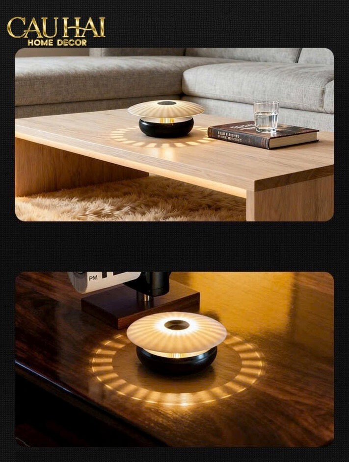 Đồng Hồ Lật & Đèn Ngủ Zénith Retro Clock & Lamp-CẬU HAI HOME DECOR