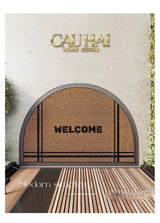 Thảm Ngăn Bụi 50X80 Brun Demi Lune Bienvenue-CẬU HAI HOME DECOR