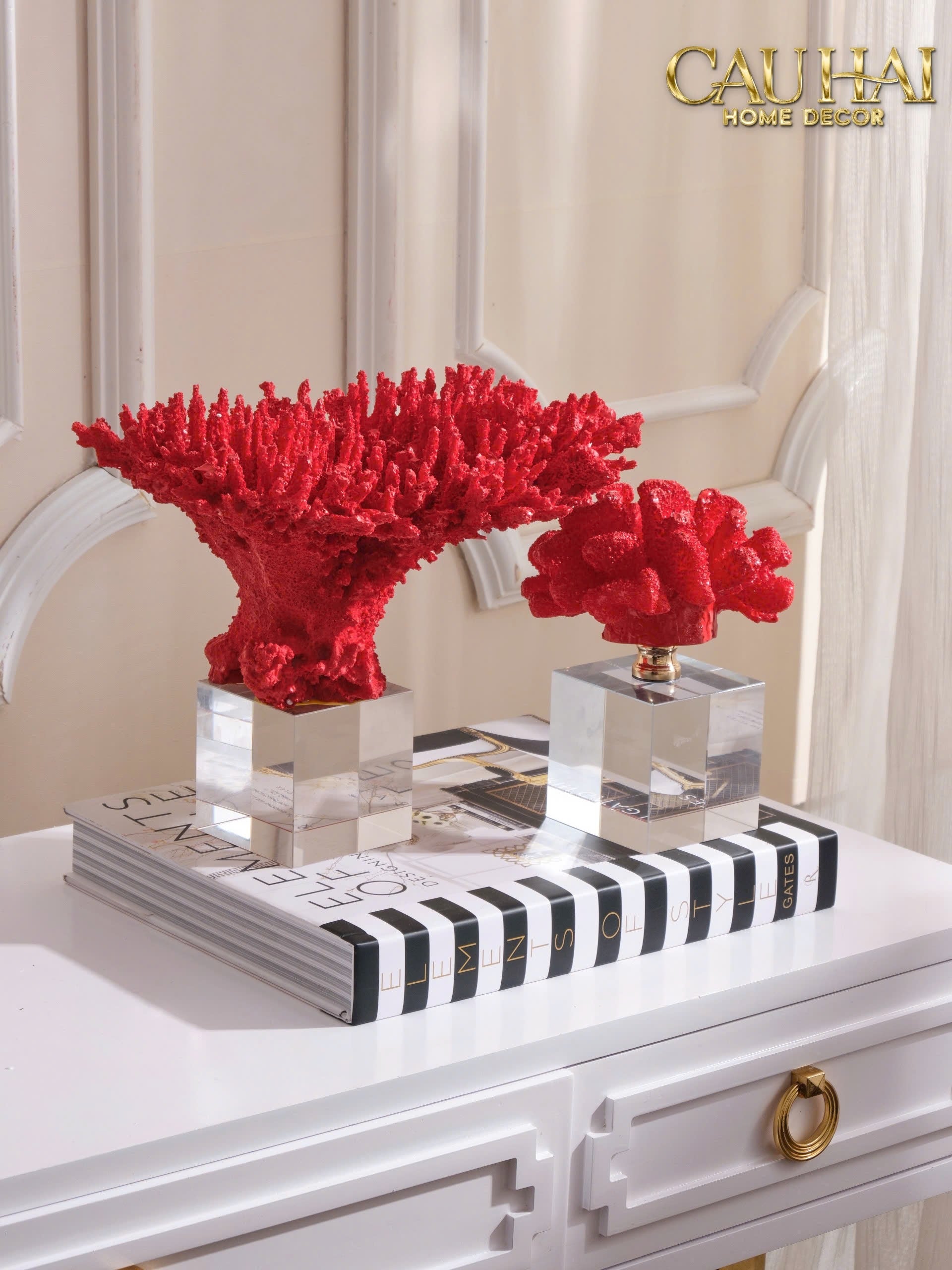HOME COUTURE - TƯỢNG SAN HÔ CORAL - FLAME FW25-CẬU HAI HOME DECOR