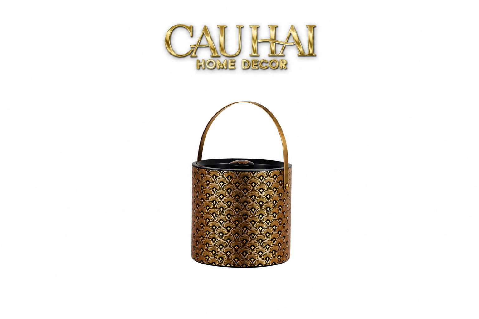 Xô Đá 2 Lớp Cách Nhiệt Art Deco Gatsby – Champagne Cooler 3L