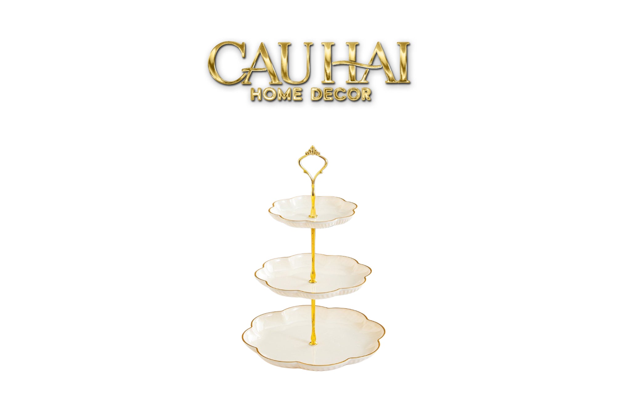 Khay Bánh 3 Tầng Étagère 3 Niveaux