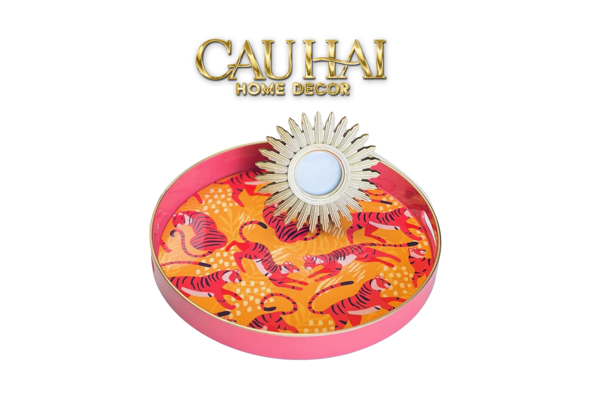 KHAY TRÒN ACRYLIC RÉCURRENCE
TIGRE D’ORIENT