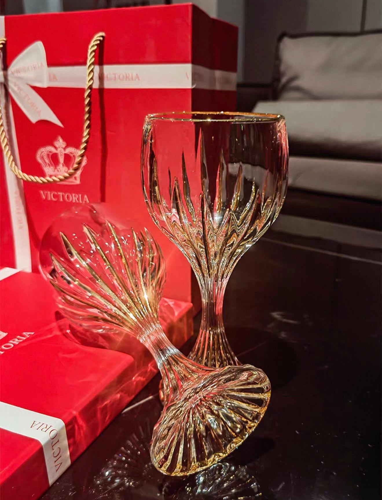 HOME COUTURE - SET 2 LY PHA LÊ BCR VICTORIA FULL BOX