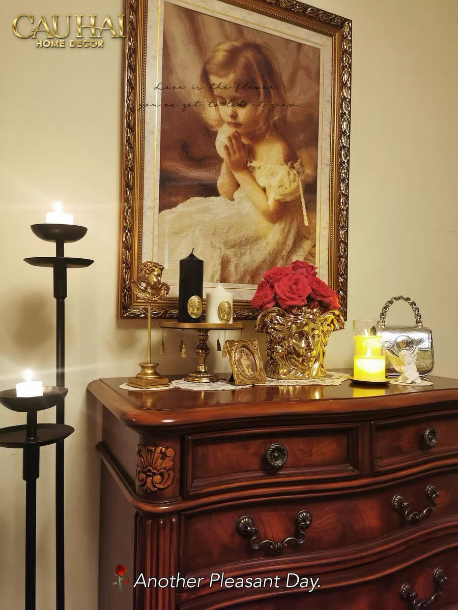 HOME COUTURE - TƯỢNG GILDED MEDUSA - A FUSION OF FASCINATION SS25-CẬU HAI HOME DECOR