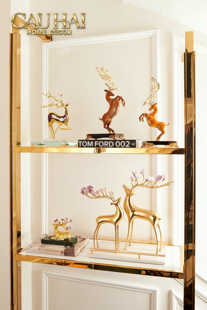 Maison Couture - Set 2 Tượng Thiên Gạc Hươu Les Cerfs Jumeaux à la Ramure Divine 37/44