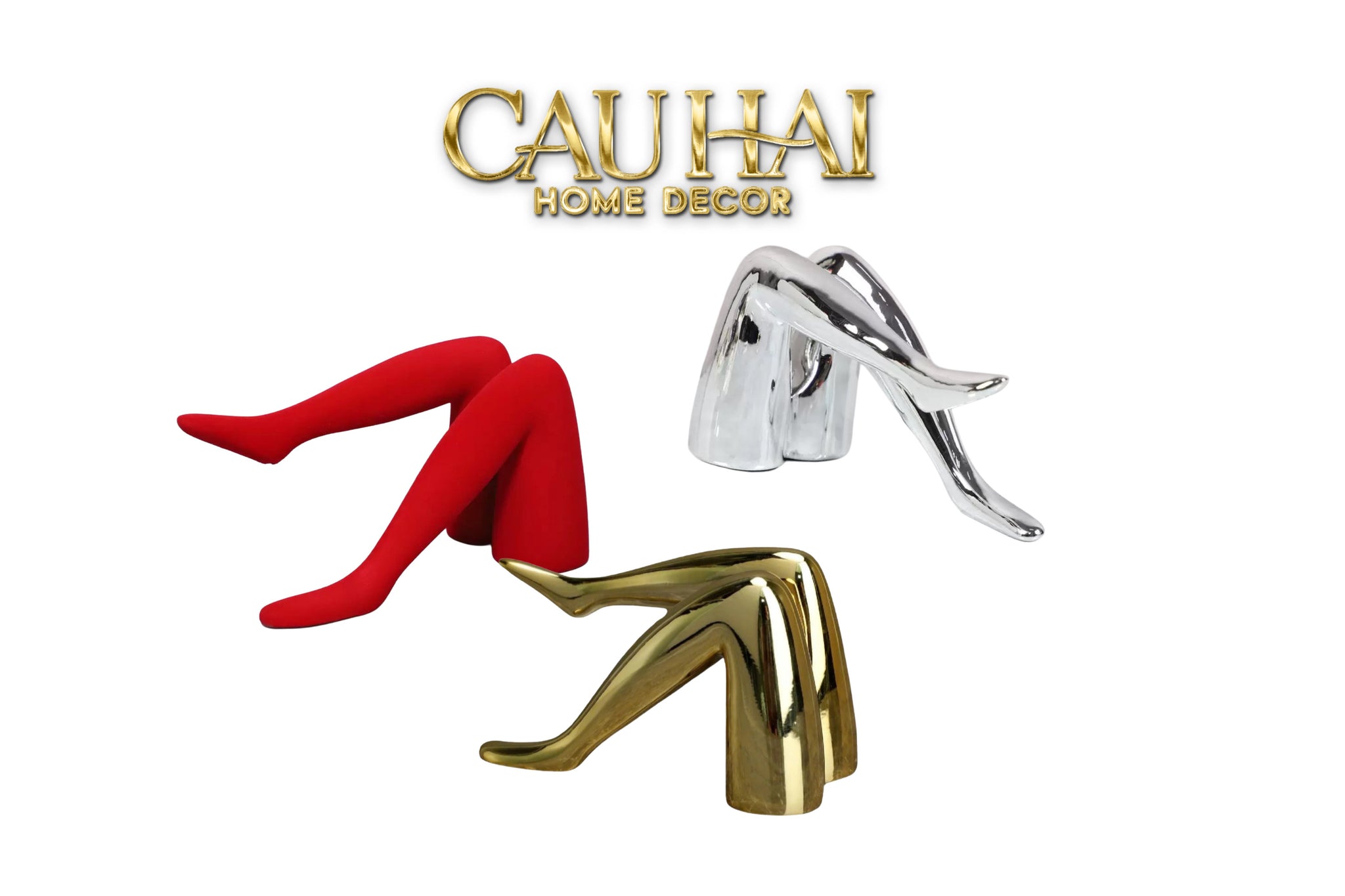 GILDED MODELING STATUE FW25