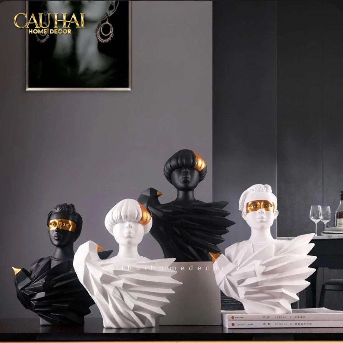 Maison Couture - Tượng Đôi Cánh  Aurea Silent Wings Masquerade