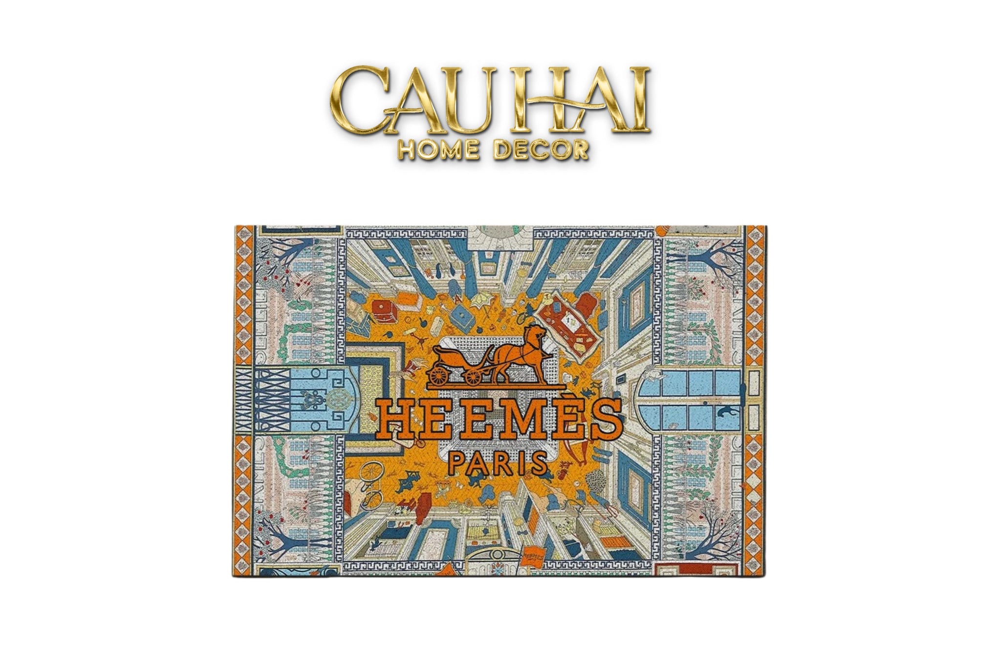 THẢM CỬA MICROFIBER 50X80 - LAFAYETTE PARISIENNE.