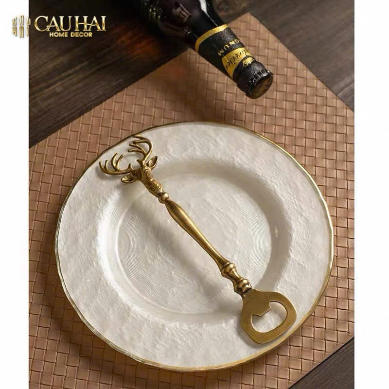 BRASSON ALLEY BOTTLE OPENER - DỤNG CỤ KHUI NẮP FW25-CẬU HAI HOME DECOR