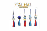 Tết Couture - Set 5 Dây Treo  Indochine Indigo Porcelain Charm