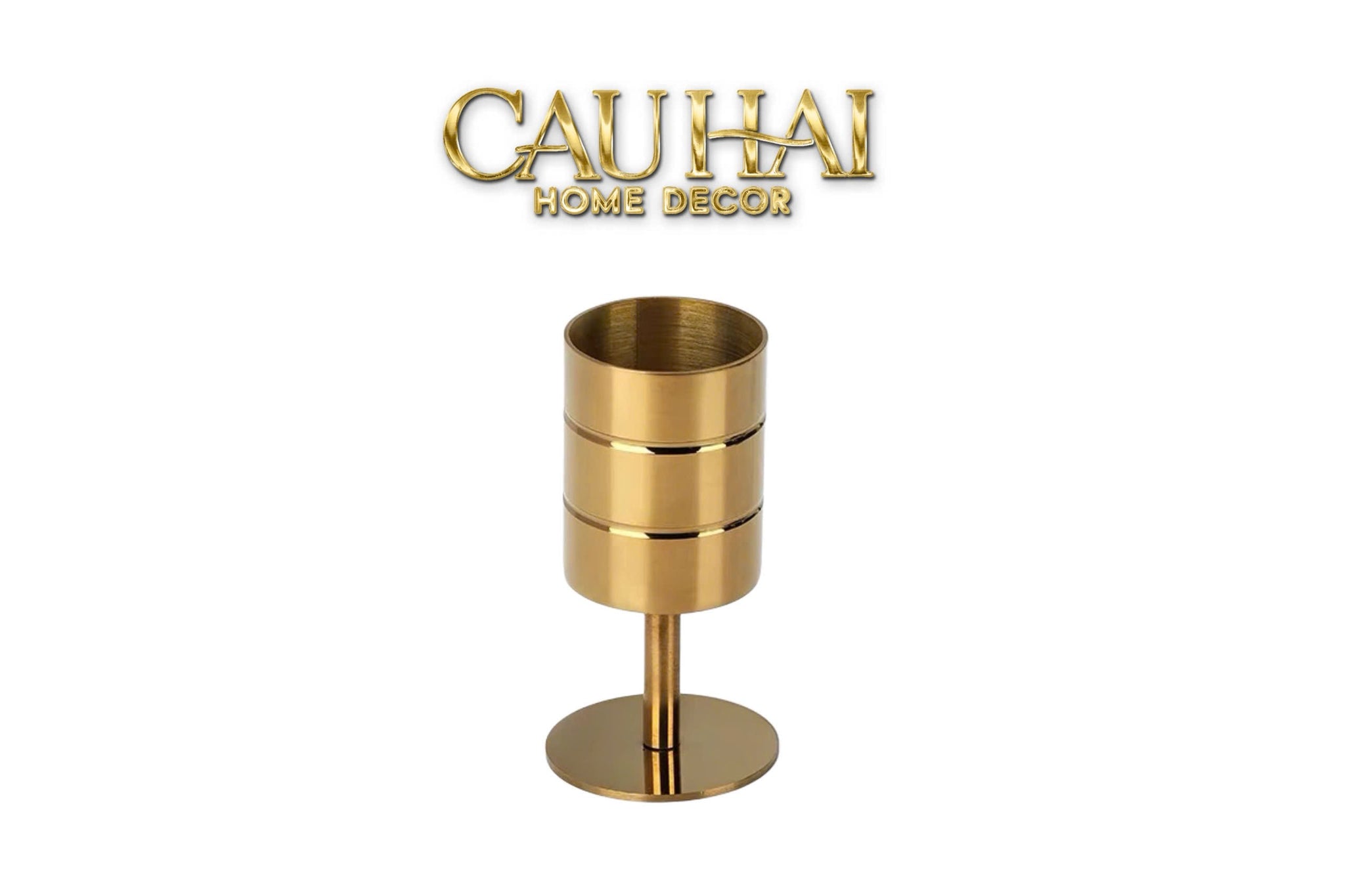 LỌ MUỖNG GOLDEN CANNON STEMWARE DESSERT SPOON HOLDER