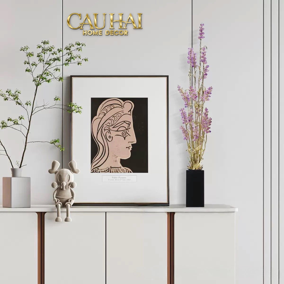 Home Couture - Tượng Lúa Mì Brasson Épi Doré Améthyste Première Galerie-CẬU HAI HOME DECOR