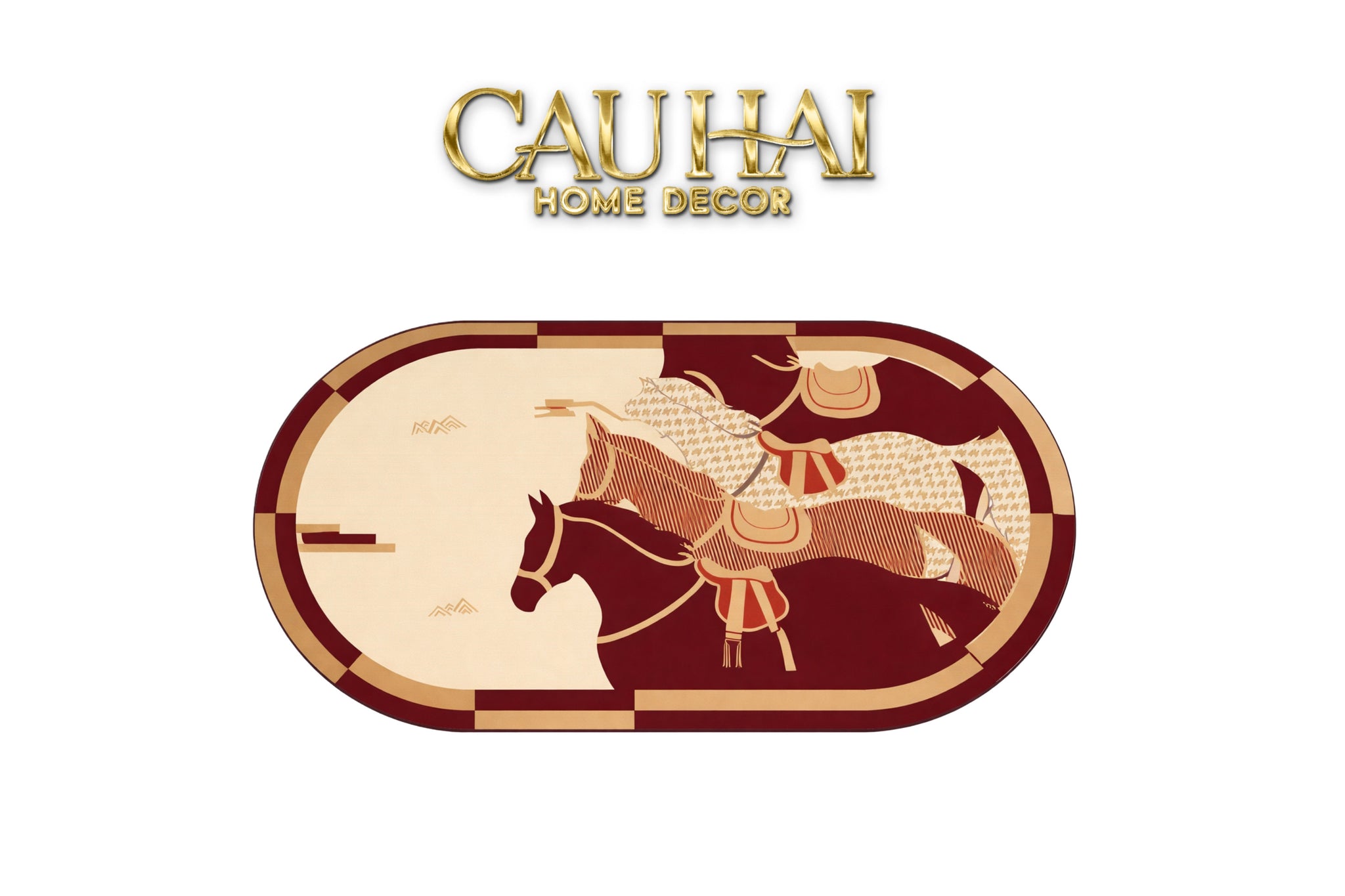 Thảm Bồn Tắm Da Micro-Nappa Gen8 60x120 - Hazel Brun de Voyage Équestre - Da Thấm Hút·