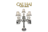 Home Couture - Đèn 5 Đỉnh Candelabre Couronne Zénith En Cristal Classique-CẬU HAI HOME DECOR
