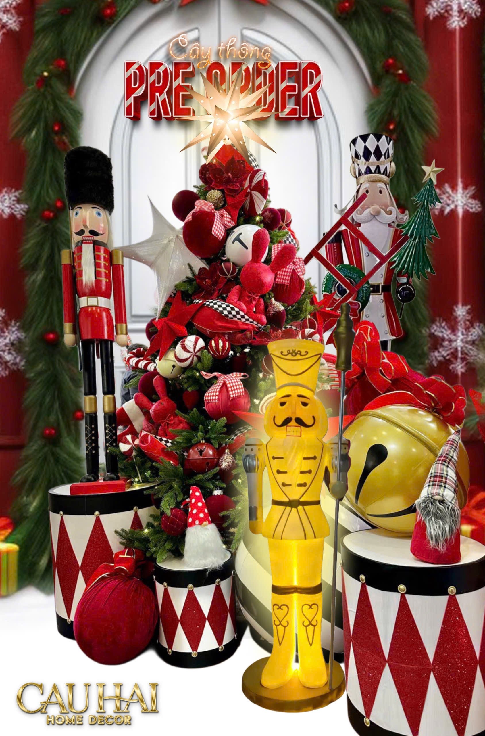 FÊTES COUTURE - CÂY THÔNG GIÁNG SINH CIRQUE IMPÉRIAL – L’ART DE FÊTER ALLURE