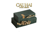 HOME COUTURE - SET 2 HỘP TRANG SỨC EMERALD DYNASTY JARDIN
