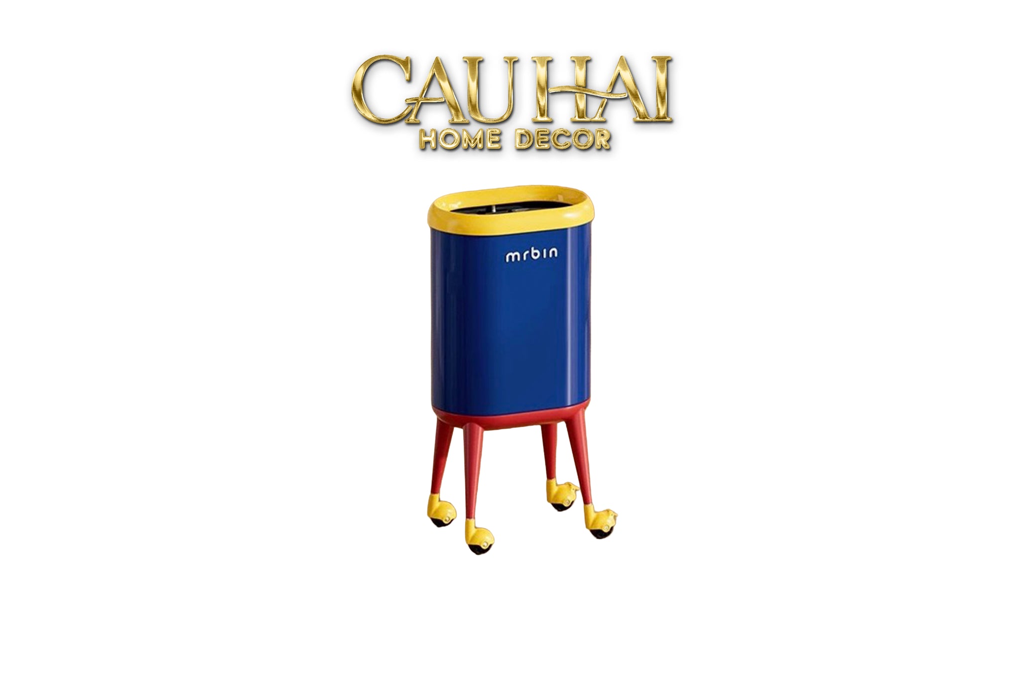 Maison Couture -  Thùng Rác Mr. Bin Pop Art Toon Playful - Non Lid   20L