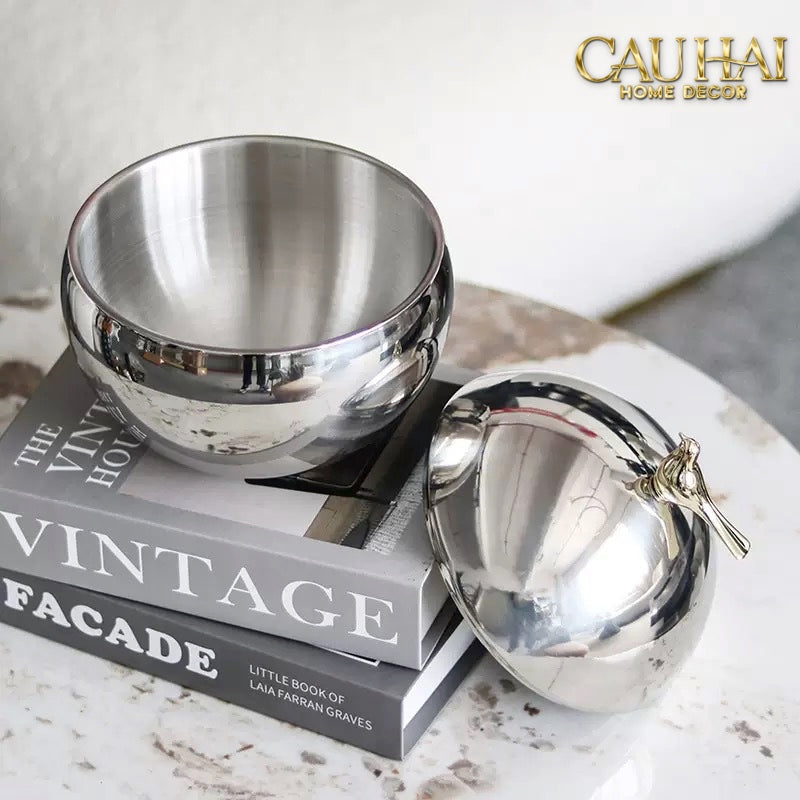 ELYSIAN - HỘP LƯU TRỮ PLATINUM GILDED AVIARY SPHERE