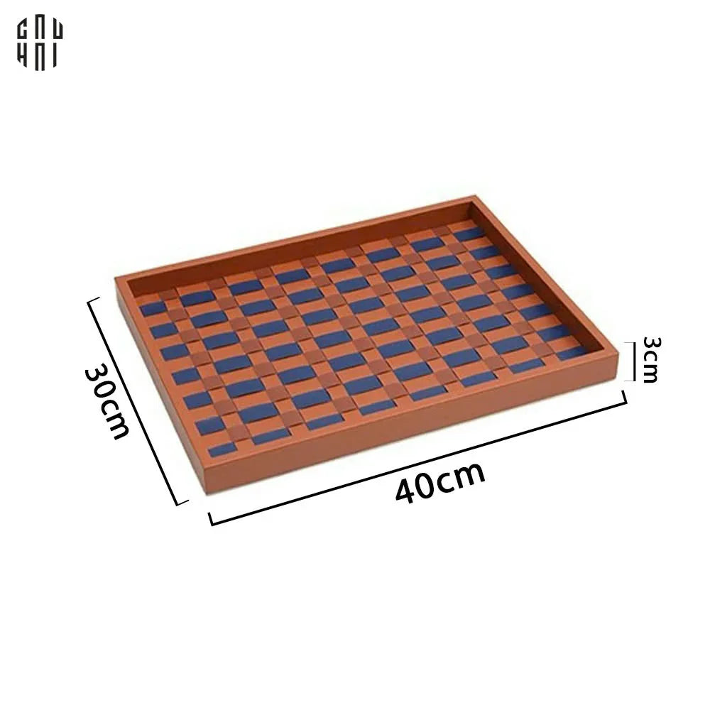 Khay Da Trang Trí Auburn Cross Ss25 - CẬU HAI HOME DECOR