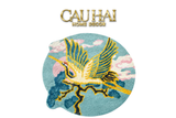 Maison Couture -  Thảm Tròn Sợi Dệt D120 -Celestial Crane Nuage d’Azur Art Rugs