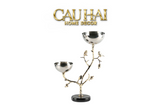 HOME COUTURE - ĐĨA PLATINUM CELESTIAL BRANCH DISK-CẬU HAI HOME DECOR