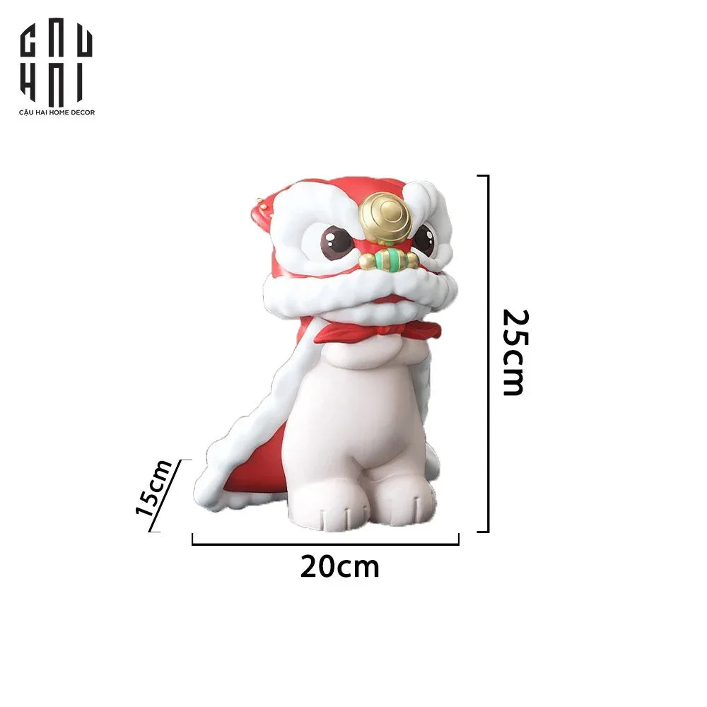 Tết Couture - Tượng Kỳ Lân - Gia Phúc Ss25 - CẬU HAI HOME DECOR