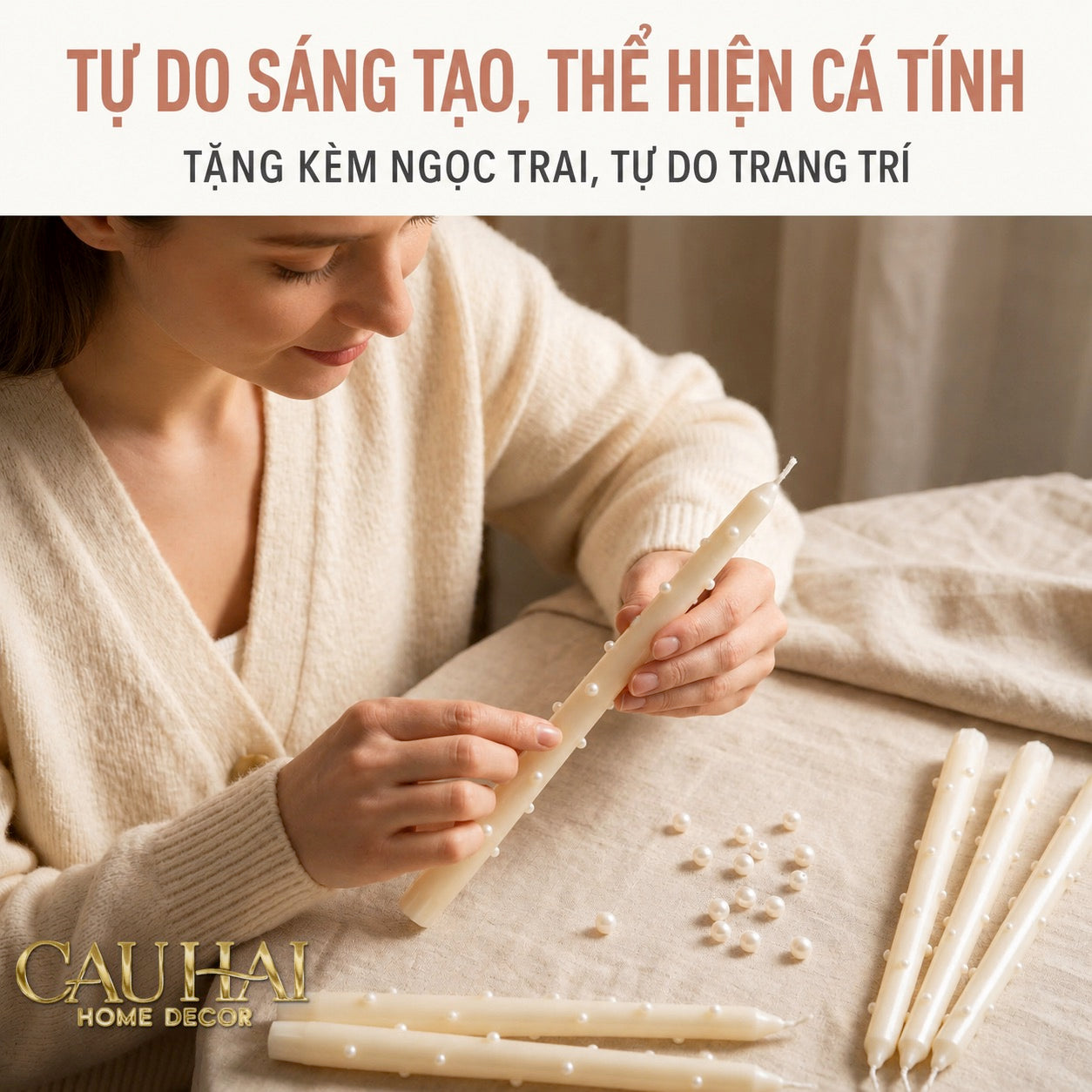 Set 4 Nến Thơm Pearl Radiance 4pcs