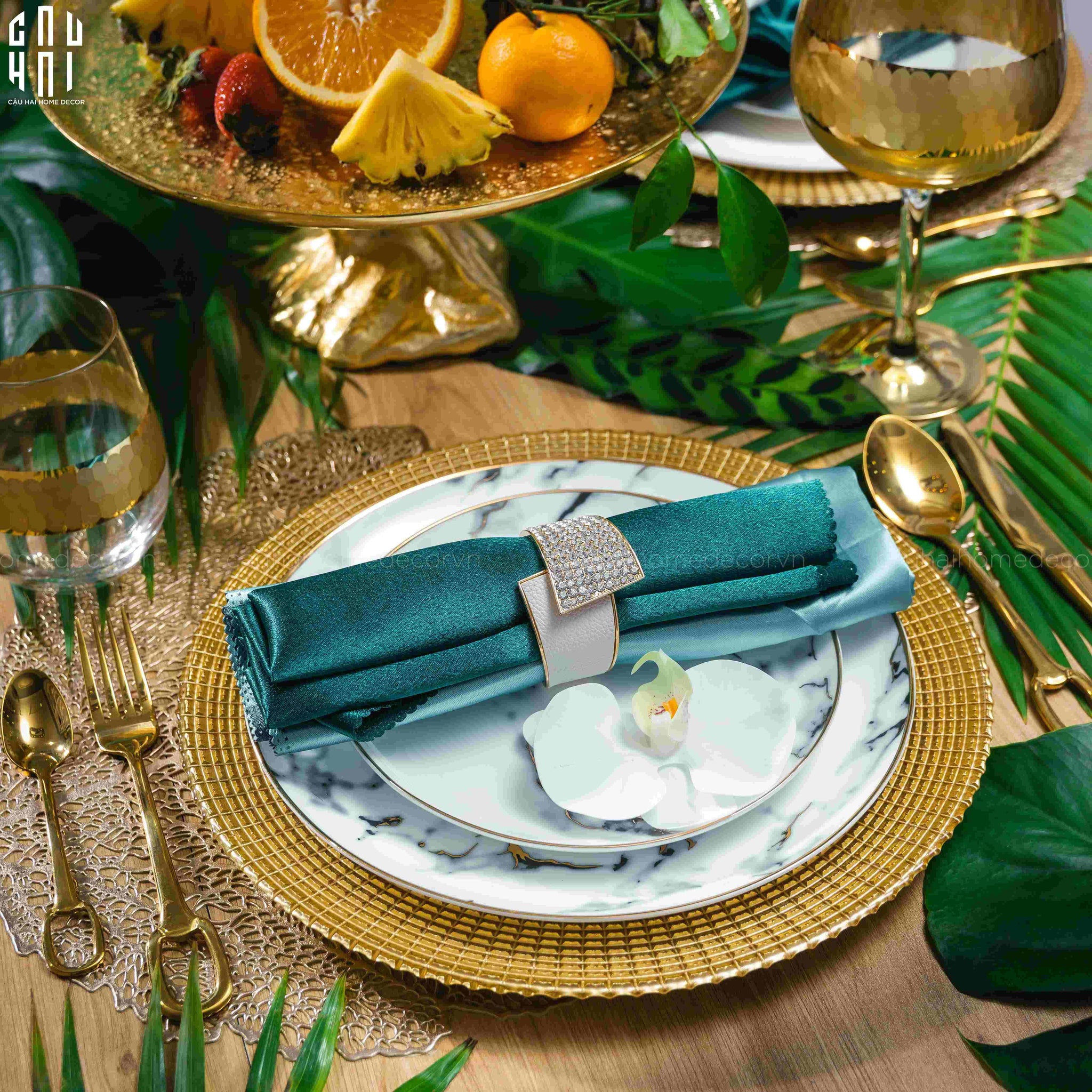 ARTHUR DINNER PLATE SET 2PCS-CẬU HAI HOME DECOR