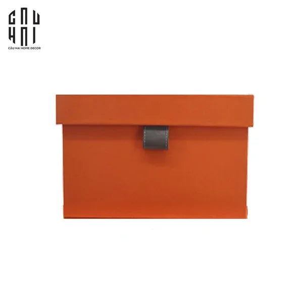 Auburn Modern Leather Box Size L-CẬU HAI HOME DECOR