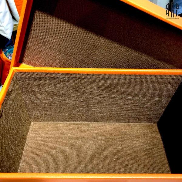 AUBURN MODERN LEATHER BOX SIZE S-CẬU HAI HOME DECOR