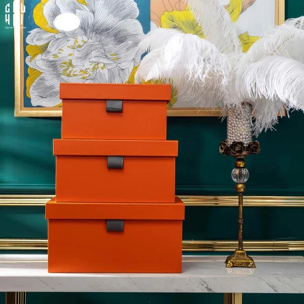 Auburn Modern Leather Box Size S-CẬU HAI HOME DECOR