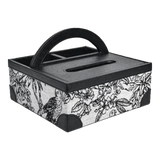 Handy Jungle Toile D.O Leather Tissue Box