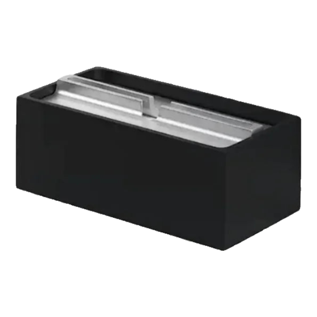 Elysium Titan Chrome Obsidian Tissue Box. Up