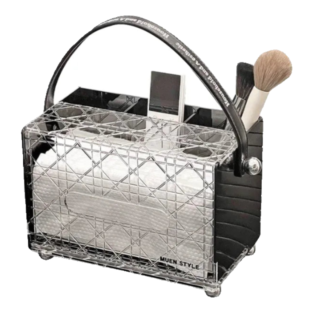 Miley Multipurpose Acrylic Tissue Box